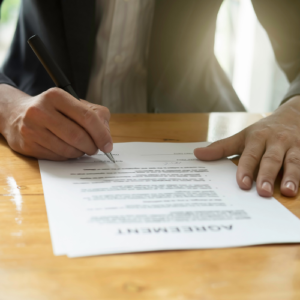 Negotiate an agreement or deal in an authentic work situation US13948