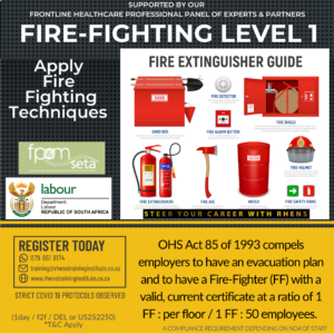 FIRE LEVEL 1 - Apply Fire Fighting Techniques  (252250)